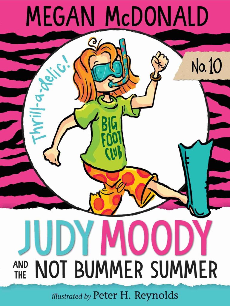 Image that show the cover of the book Judy Moody And The Not Bummer Summer. 