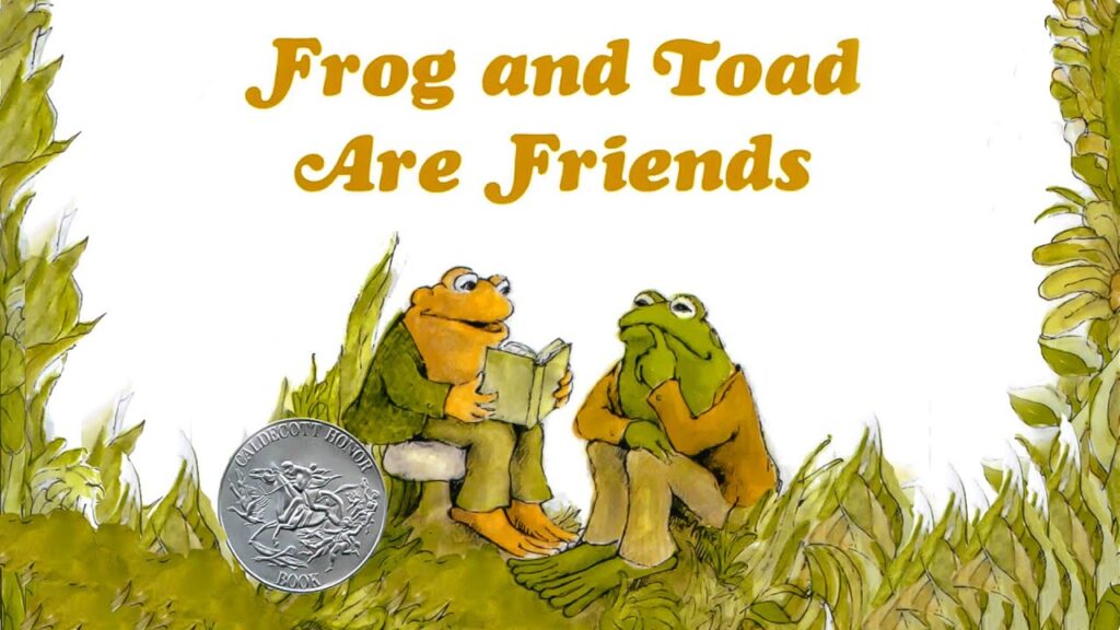 Image that show the cover of the book Frog and Today Are Friends. 