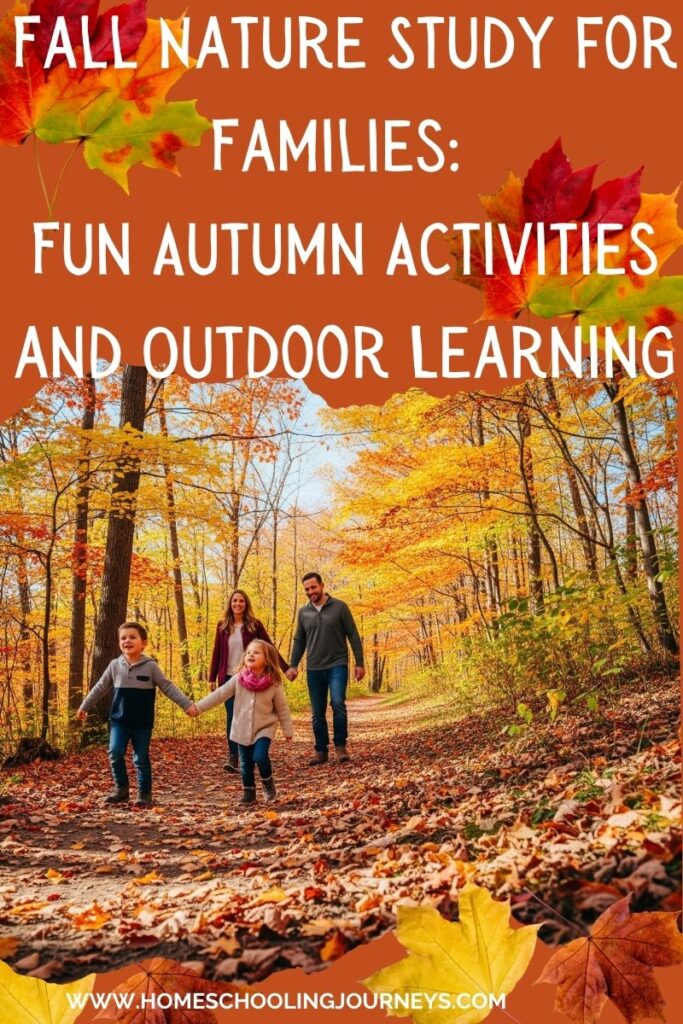 An image of family walking in the forest with the title. 