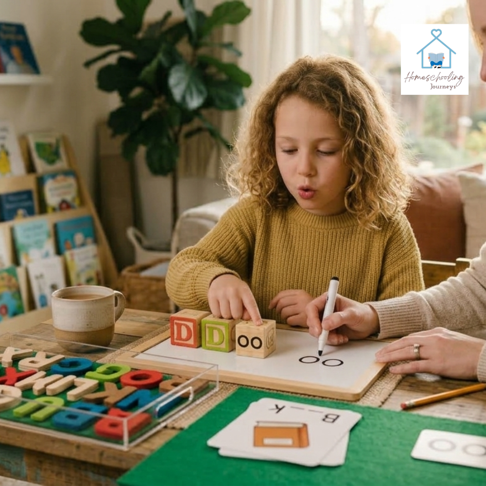 phonics lesson blending sounds to read words