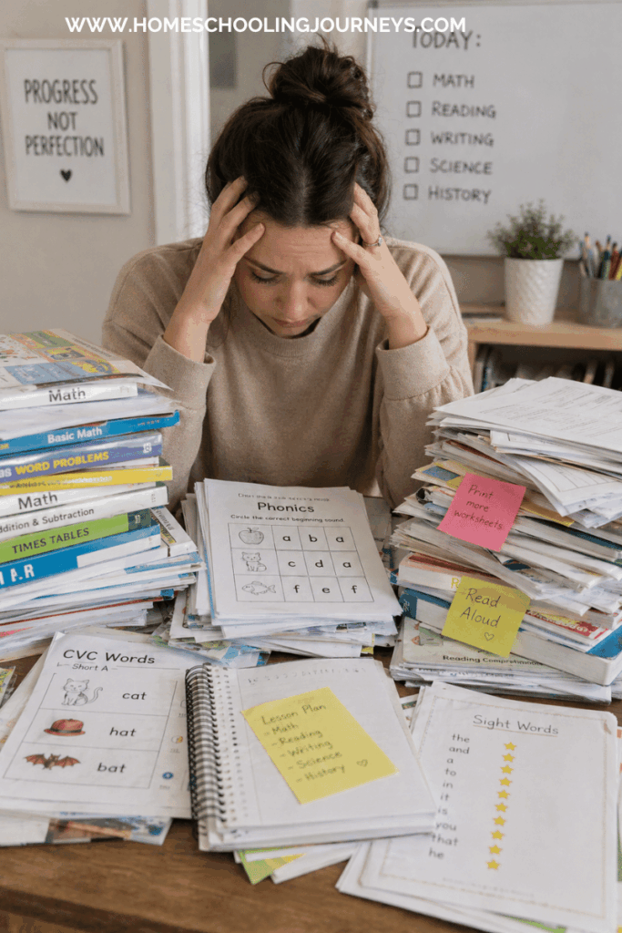 A parent frustrated with all the programs, worksheets, and resources available.