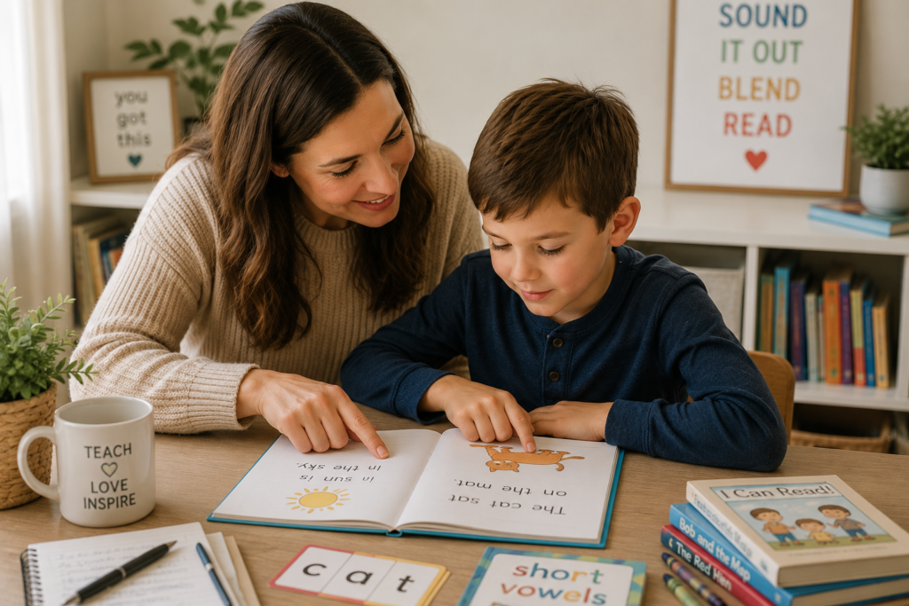 Applications are now open for 5 Founding Families to join the S.T.E.A.D.Y. Reading Method™ Beta Program! This 8-week homeschool reading program is designed for struggling readers ages 6–8 who know basic sounds but need help blending, decoding, and building confidence. Families will receive lesson plans, printables, teaching videos, and weekly support. Apply today and help shape the final program! #homeschooling #homeschoolmom #strugglingreaders #phonics #scienceofreading #learn2read #dyslexia #homeschoollife